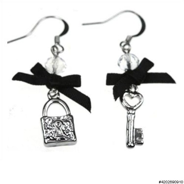 Earrings Black