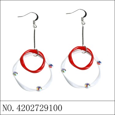 Earrings Red