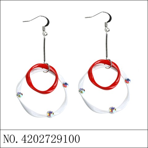 Earrings Red