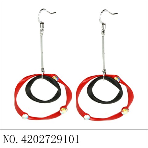 Earrings Red