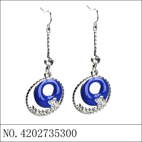 Earrings Blue