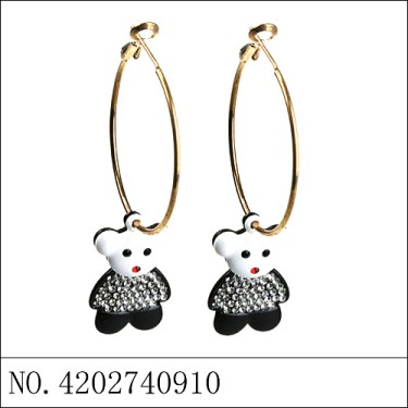 Earrings Black