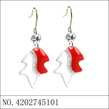 Earrings Red