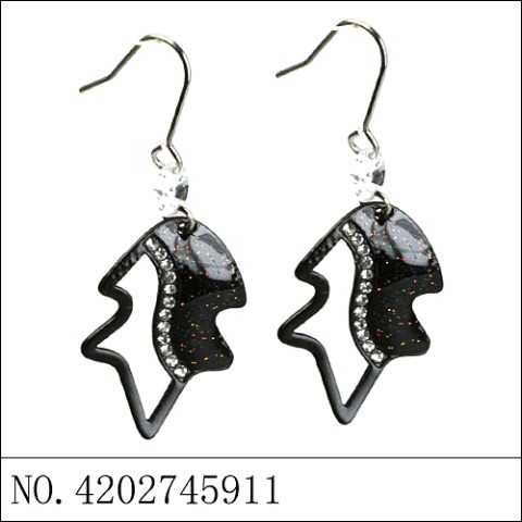 Earrings Black