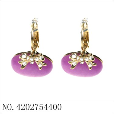 Earrings Purple