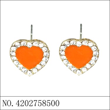 Earrings Orange