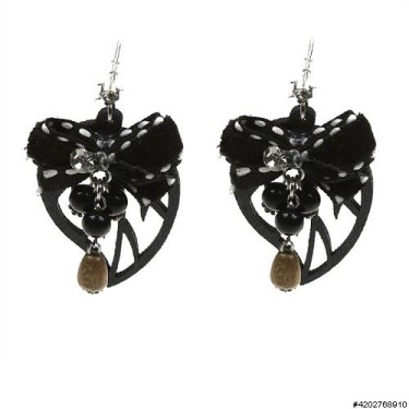 Earrings Black