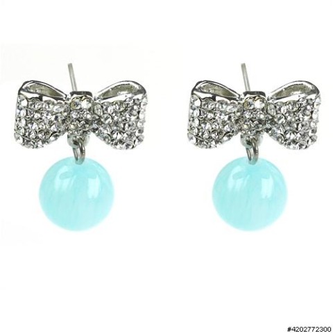 Earrings Blue