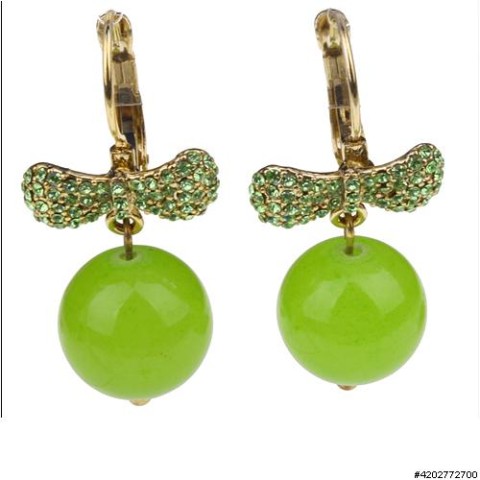 Earrings Green