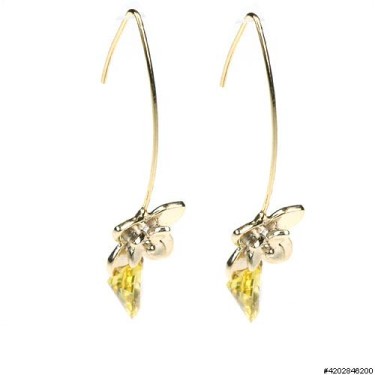 Earrings Yellow