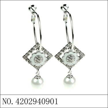 Earrings White