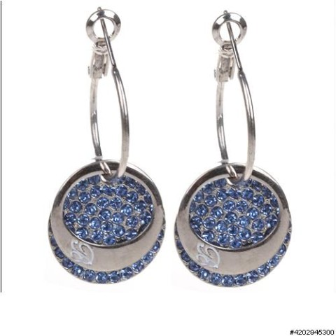 Earrings Blue