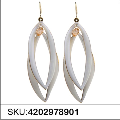 Earrings White