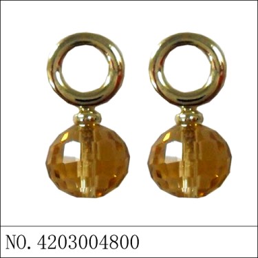 Earrings Brown