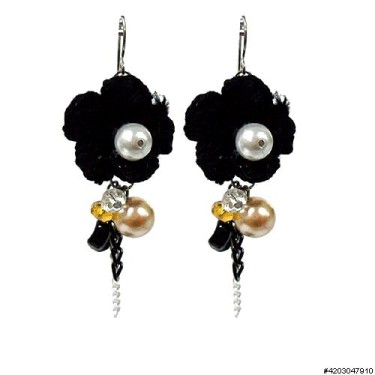 Earrings Black