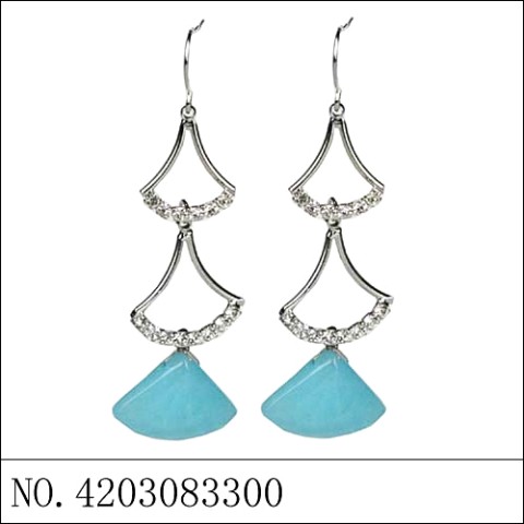 Earrings Blue