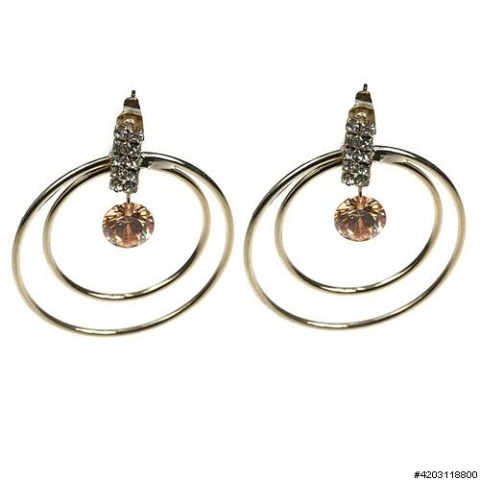 Earrings Brown