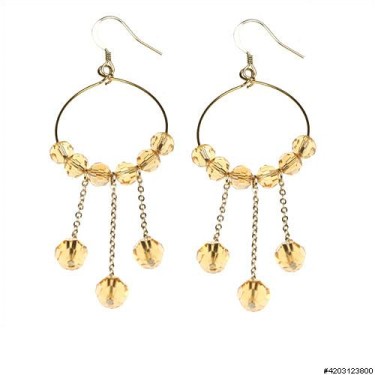 Earrings Brown