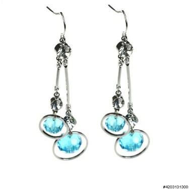 Earrings Blue