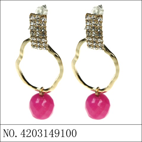 Earrings Red