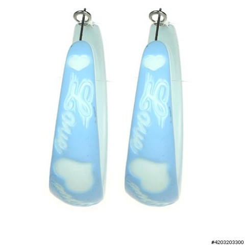 Earrings Blue