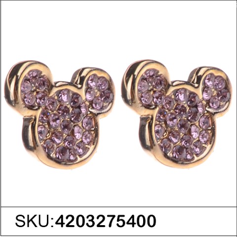 Earrings Purple