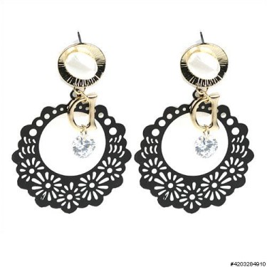 Earrings Black