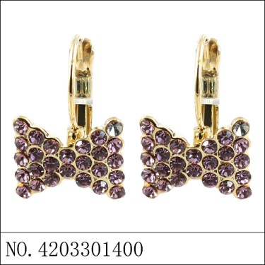 Earrings Purple