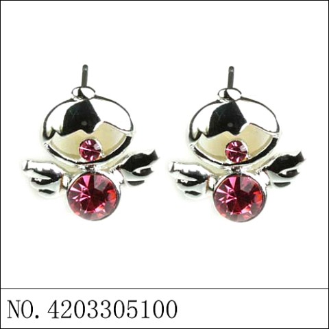 Earrings Red