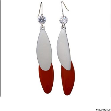 Earrings Red