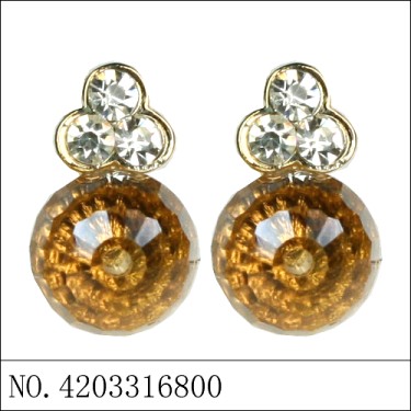 Earrings Brown