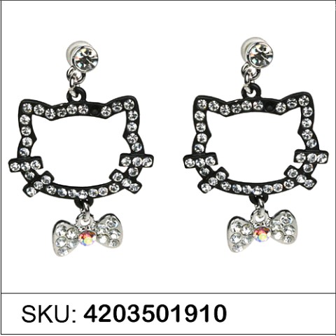 Earrings Black