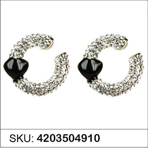 Earrings Black