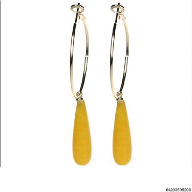 Earrings Yellow