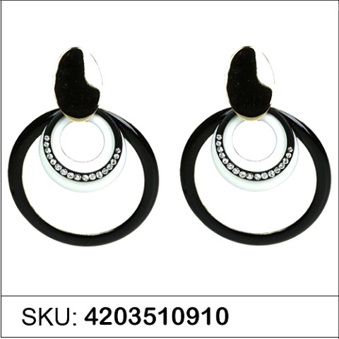 Earrings Black