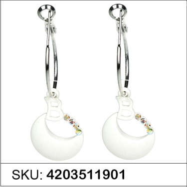 Earrings White