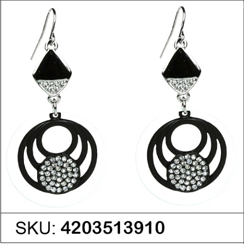 Earrings Black