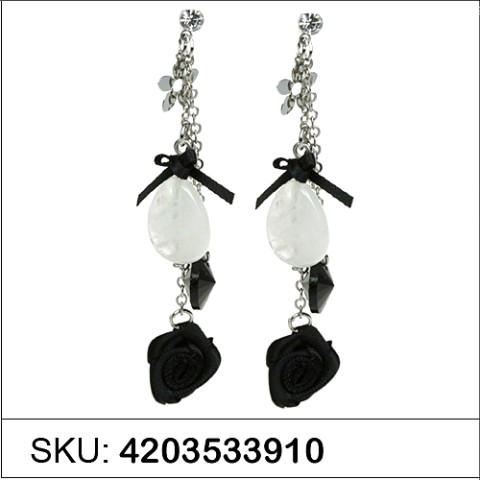 Earrings Black