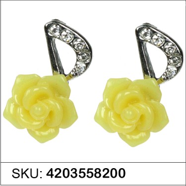 Earrings Yellow