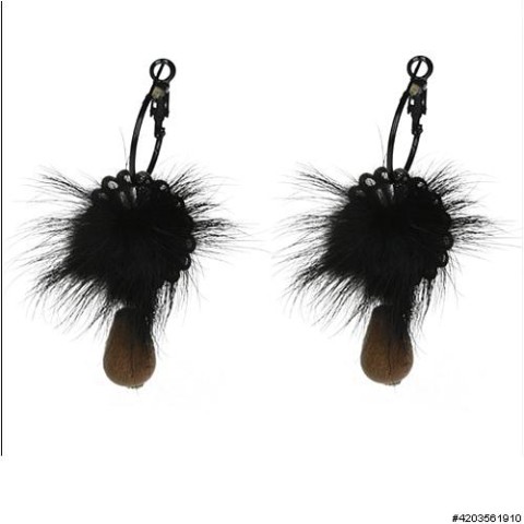 Earrings Black