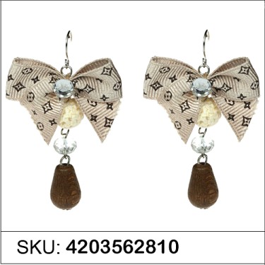 Earrings Brown