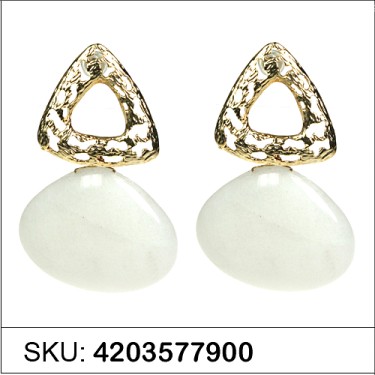 Earrings White