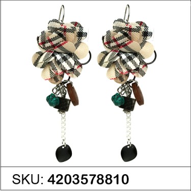 Earrings Brown