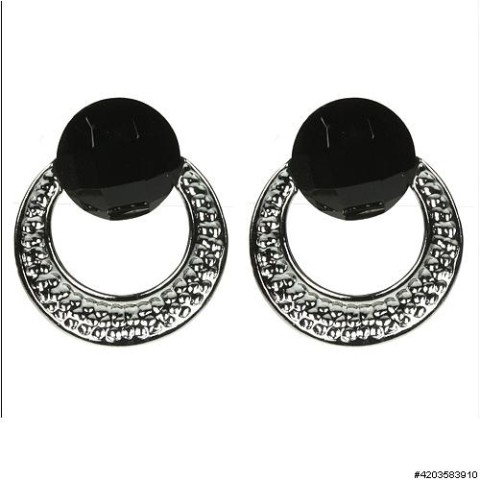 Earrings Black