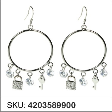 Earrings White