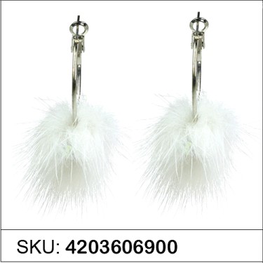 Earrings White