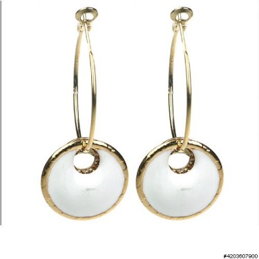 Earrings White