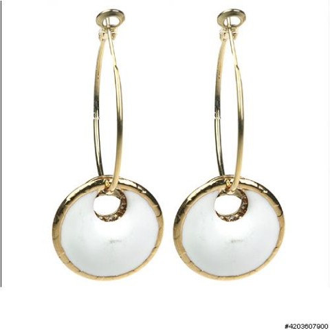 Earrings White