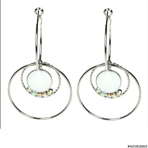 Earrings White