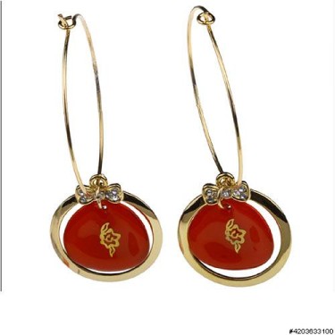 Earrings Red